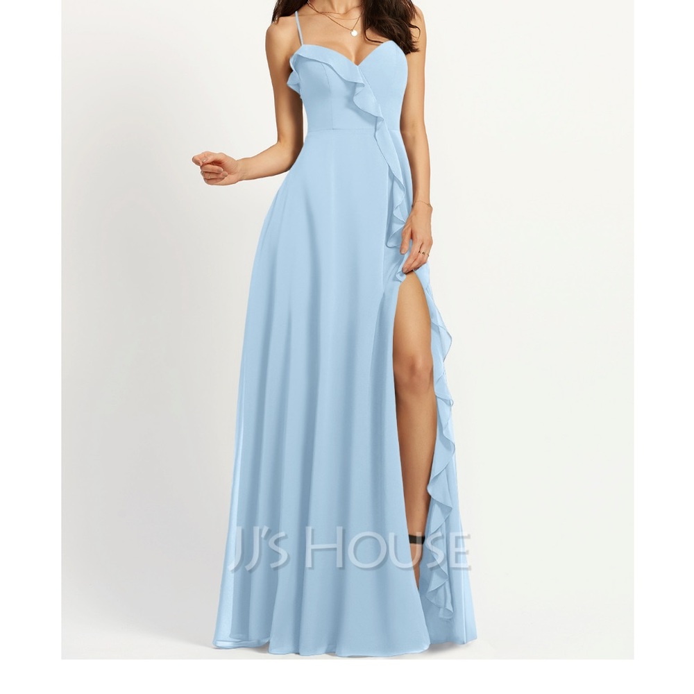 Sky Blue formal dress